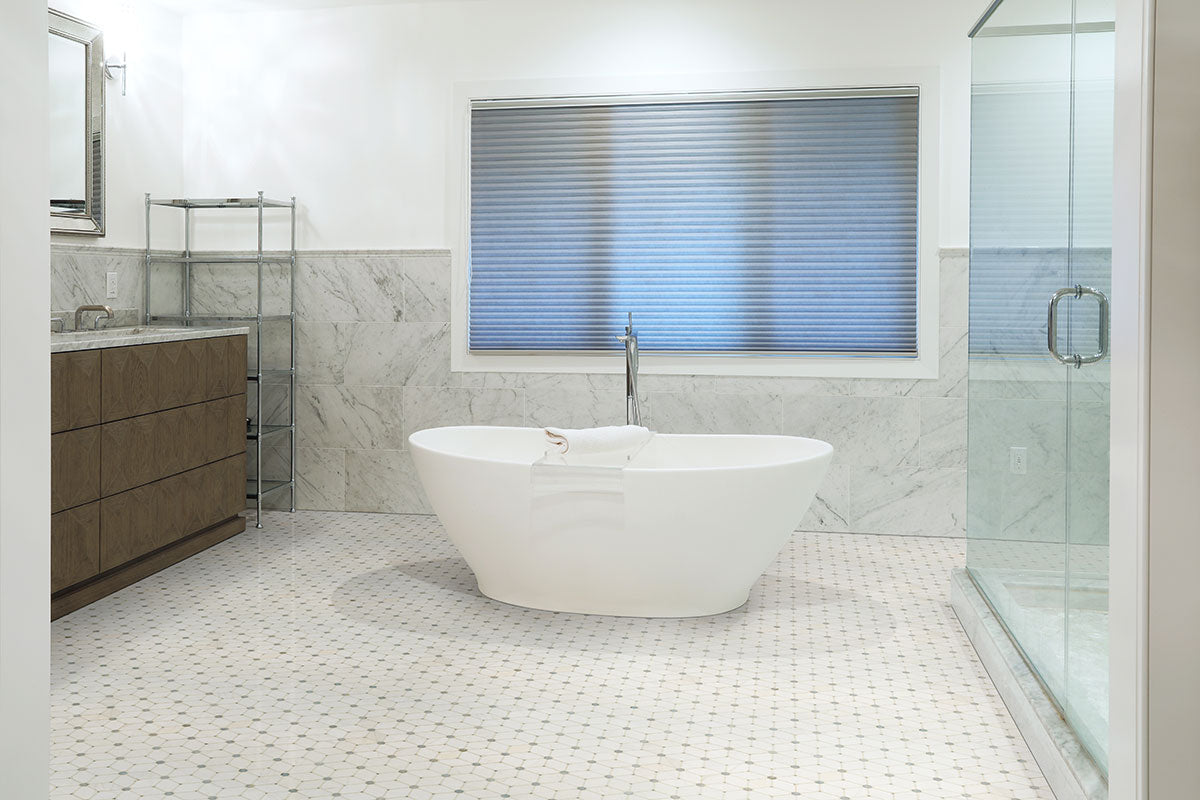 MSI Bianco Dolomite Cecily Grigio Polished — surface detail in natural tonality