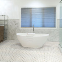MSI Bianco Dolomite Cecily Grigio Polished — surface detail in natural tonality