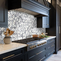 MSI Cecily Lilac Polished Tile — surface detail in natural tonality