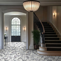 MSI Cecily Lilac Polished Tile — surface detail in natural tonality