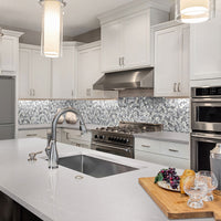 MSI Cecily Lilac Polished Tile — surface detail in natural tonality