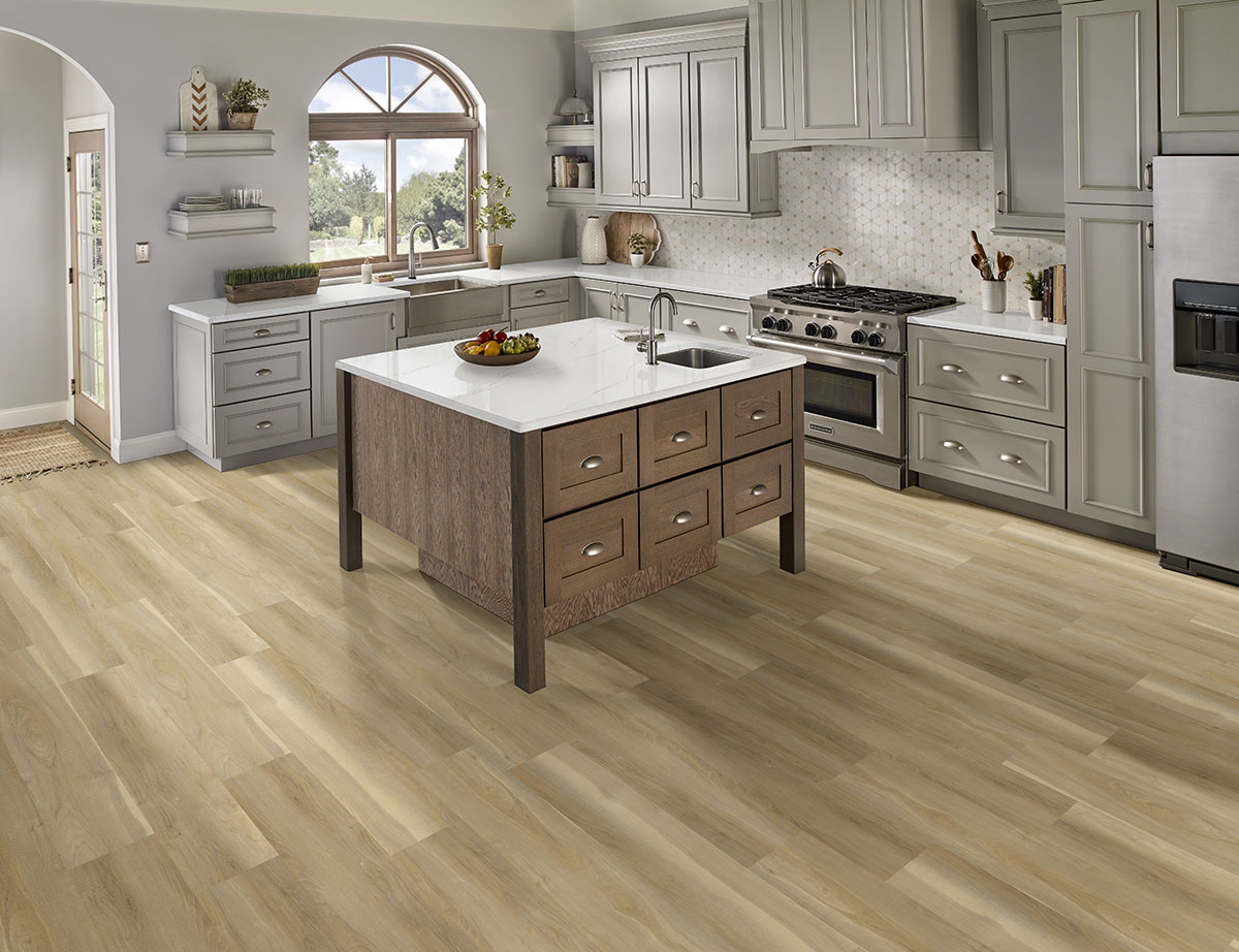 MSI Bianco Dolomite Cecily Pattern Marble Tile — surface detail in natural tonality
