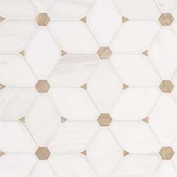 Cecily Pattern Marble Tile