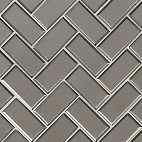 MSI Champagne Bevel Herringbone 8mm