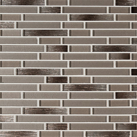 MSI Champagne Blend Interlocking Glass Tile
