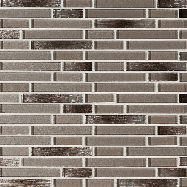 MSI Champagne Blend Interlocking Glass Tile