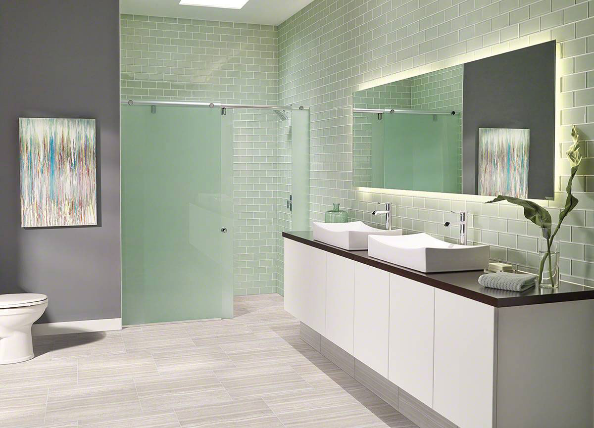 MSI Charisma White — surface detail in white tonality through-bodied porcelain for full-room install