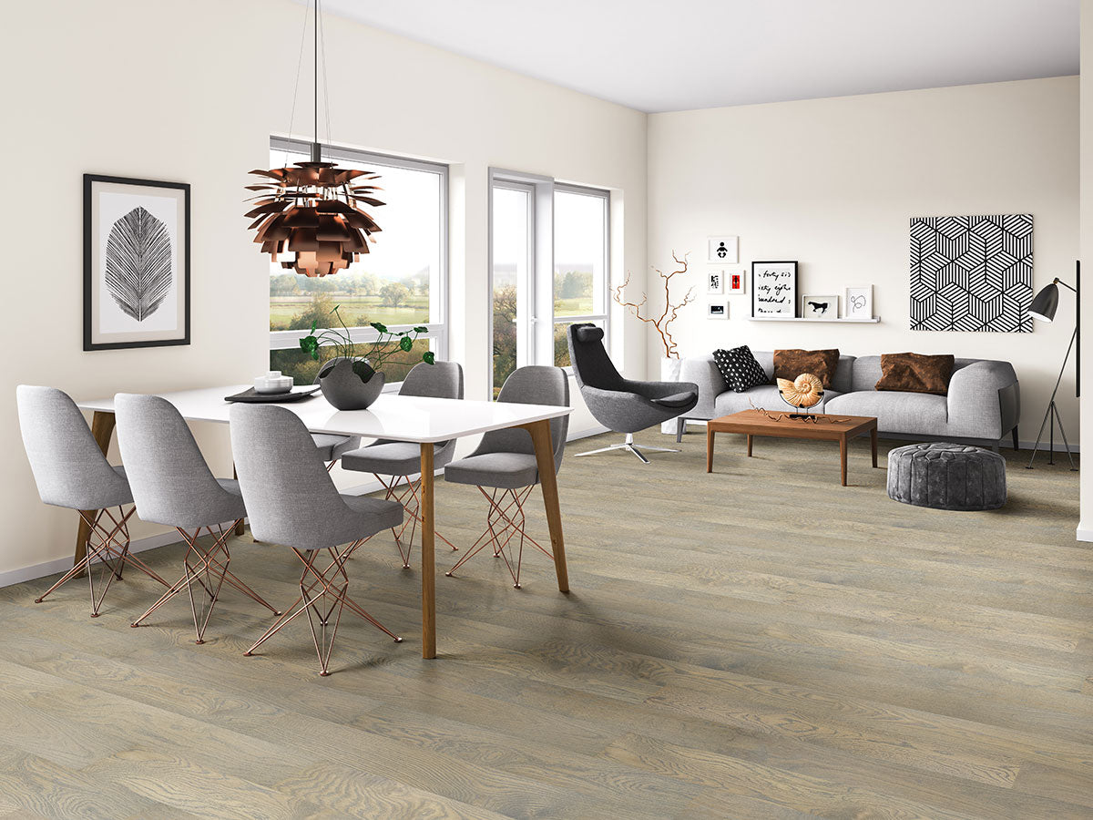MSI Woodhills Chestnut Heights Oak Wood Flooring — surface detail in natural tonality
