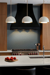 MSI Cielo Azul Hexagon Glossy Mosaic Tile