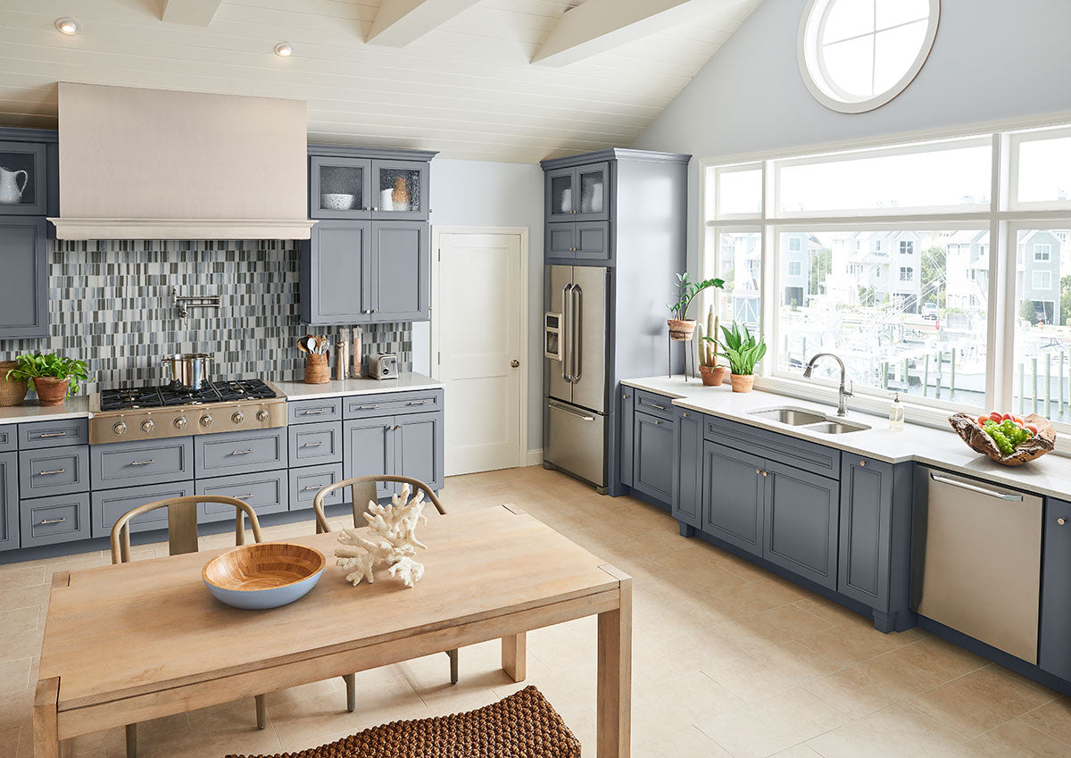 MSI Citi Stax Lapis Glass Tile — surface detail in natural tonality