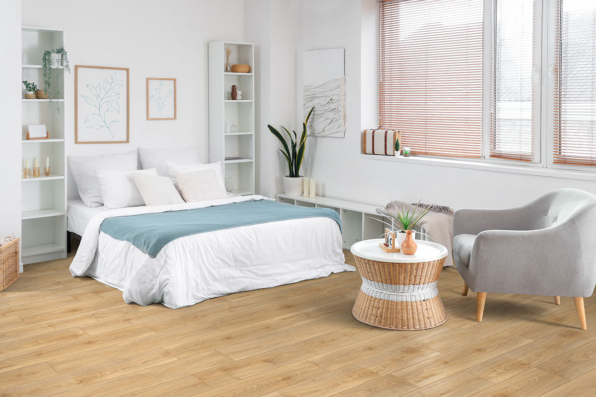 MSI Smithcliffs Cloudland Rigid Core Flooring — surface detail in natural tonality