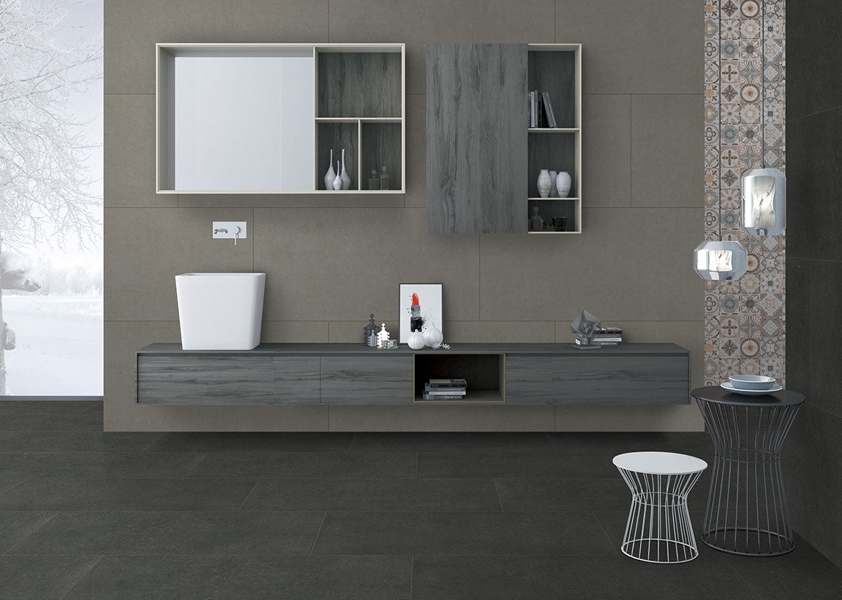 MSI Dimensions Concrete — surface detail in natural tonality