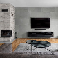 MSI Copen Snow Terrado — surface detail in natural tonality manufactured stone veneer cladding panel