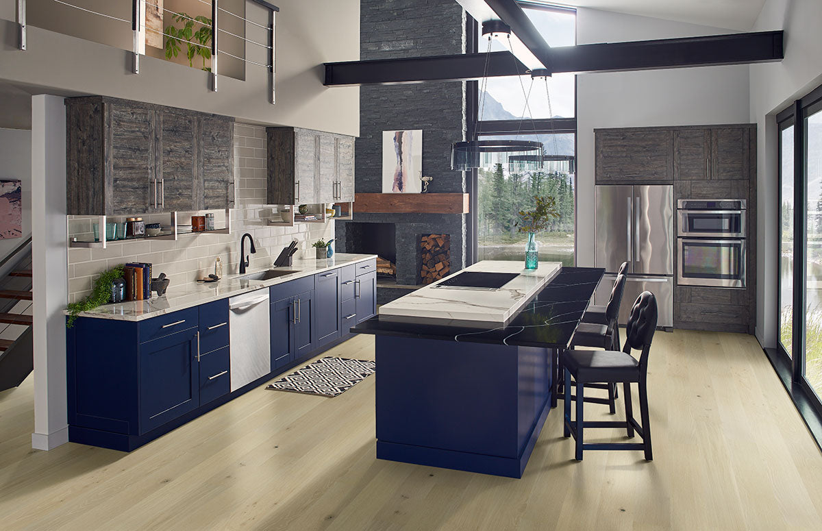 MSI Woodhills Coral Ash Oak Wood Flooring — surface detail in natural tonality