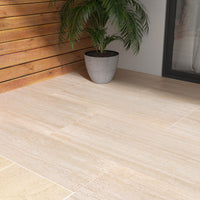 MSI Cordova Avorio Porcelain Paver — surface detail in natural tonality