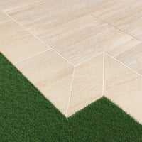 MSI Cordova Avorio Porcelain Paver — surface detail in natural tonality