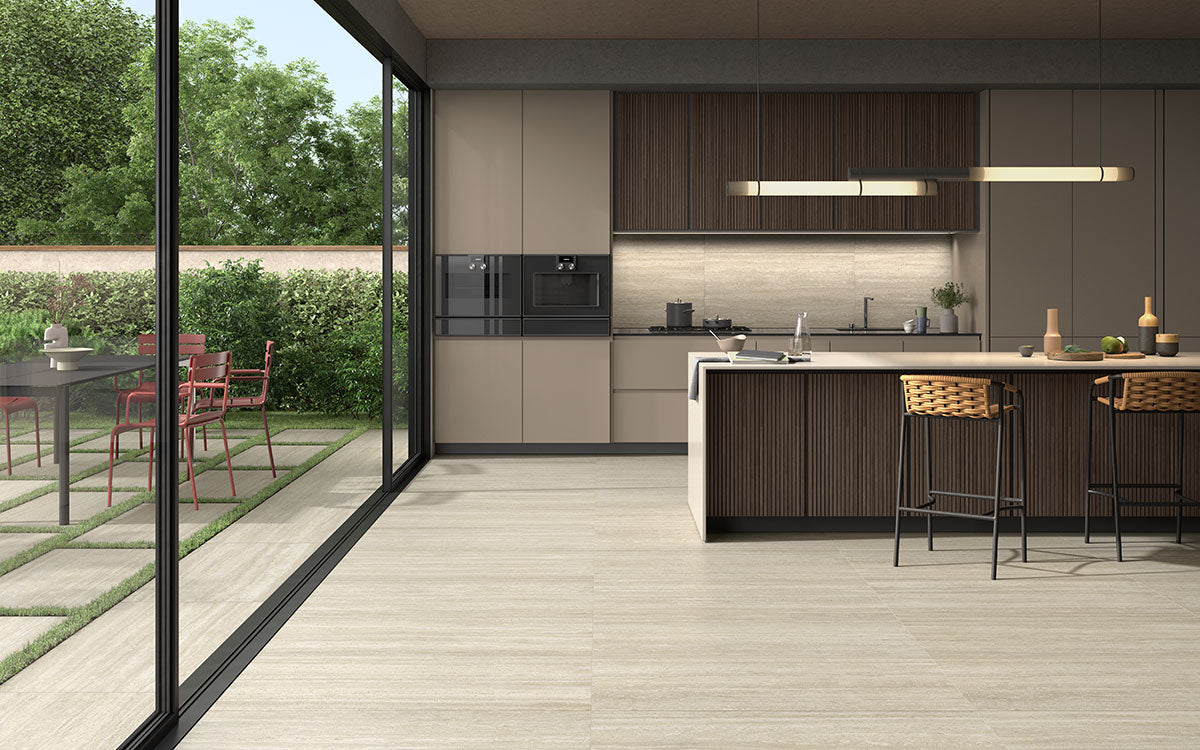 MSI Cordova Avorio Matte 3D 24 x 48 Matte — surface detail in natural tonality
