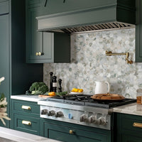 MSI Coronado 2" Hexagon Honed Tile — surface detail in natural tonality