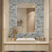 MSI Coronado 2x6 Subway Honed Tile — surface detail in natural tonality