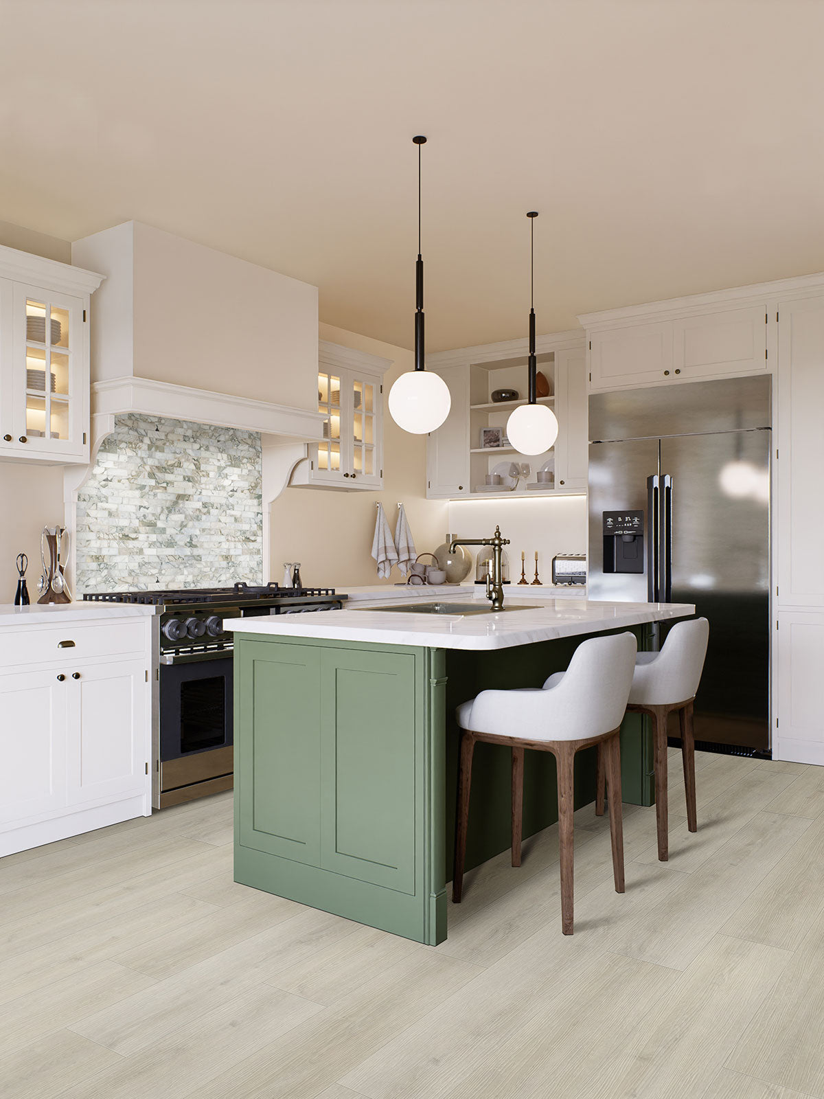 MSI Coronado 2x6 Subway Honed Tile — surface detail in natural tonality