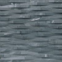 MSI Cosmic Black Wave Rockmount — Rockmount Stone Veneer in black tonality