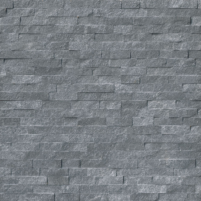 MSI Cosmic Black Rockmount — Rockmount Stone Veneer in black tonality