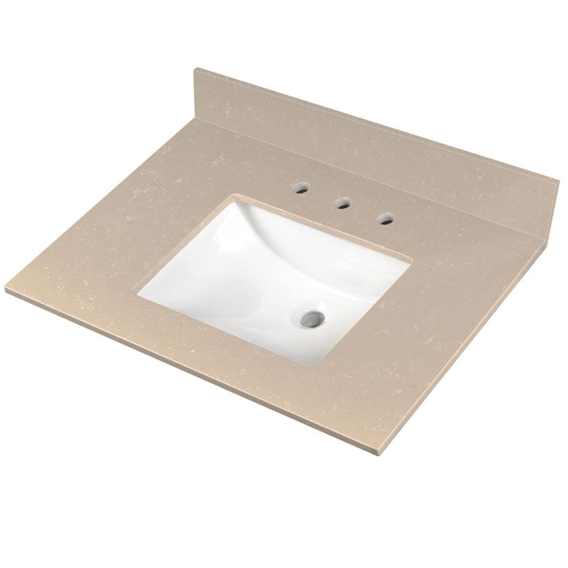 Cosmic Sand Vanity Top with Sink