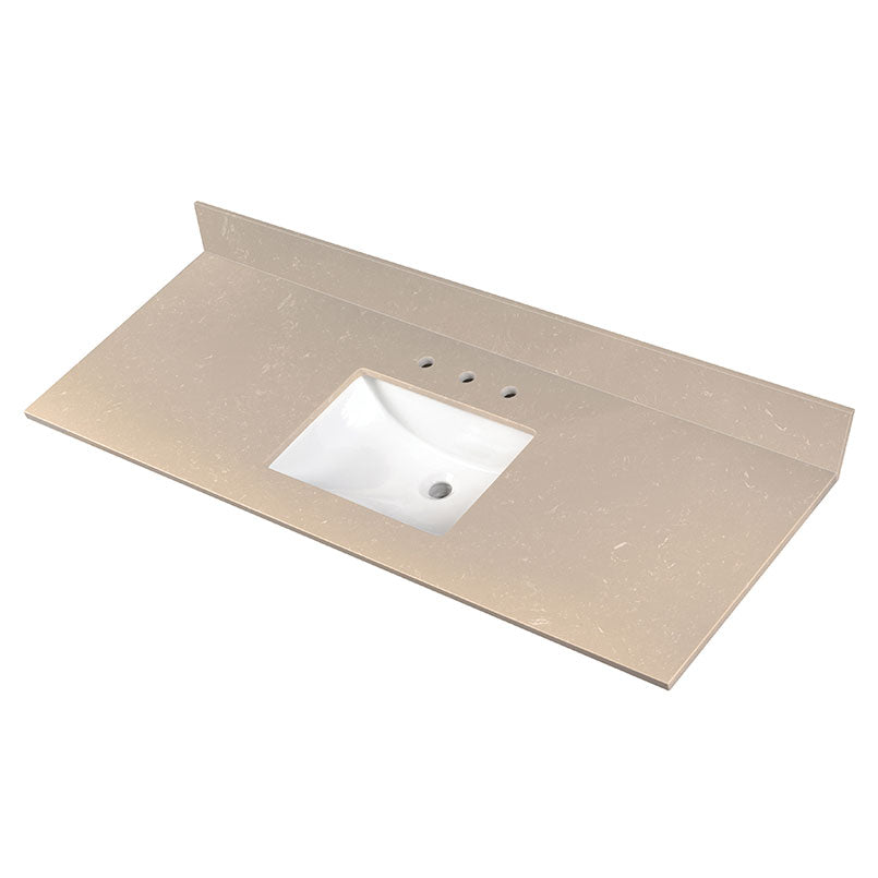 MSI Cosmic Sand Vanity Tops — surface detail in sand tonality