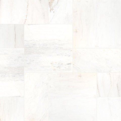 MSI Cosmic White Sandblasted Marble Paver