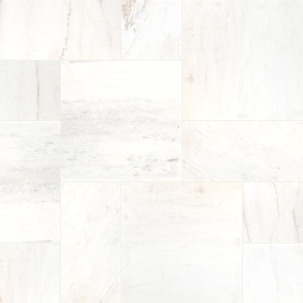 MSI Cosmic White Sandblasted Marble Paver