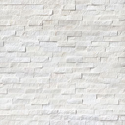 Cosmic White Stacked Stone