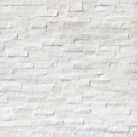 MSI Cosmic White Rockmount — Rockmount Stone Veneer in white tonality