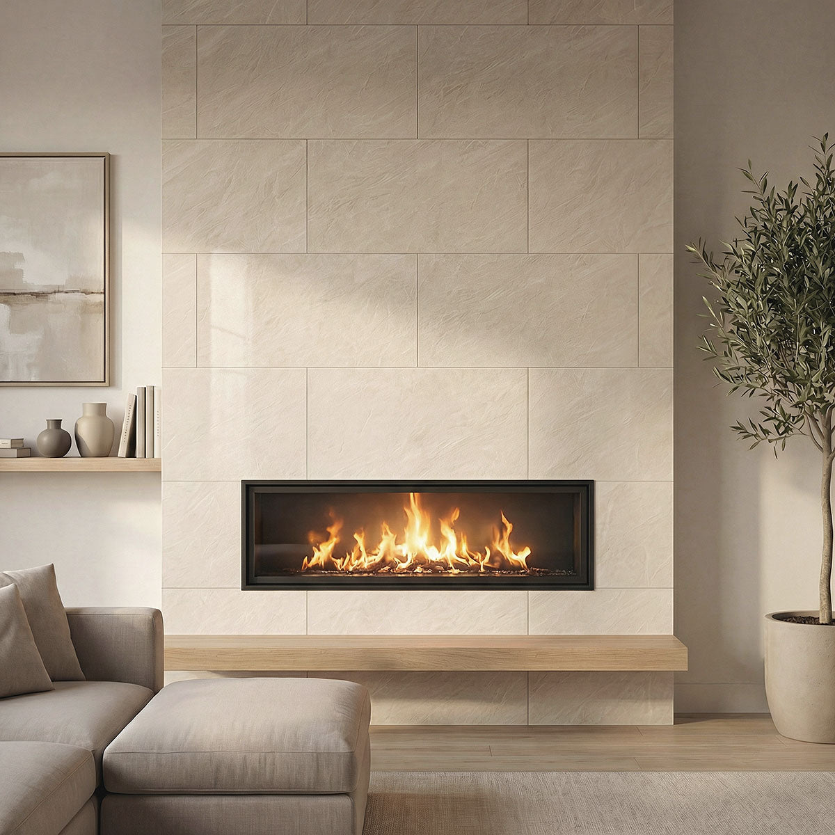 MSI Exotika Cristaline Porcelain Tile — room scene