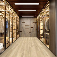 MSI Prescott Akadia Luxury Vinyl Plank Flooring — surface detail in natural tonality