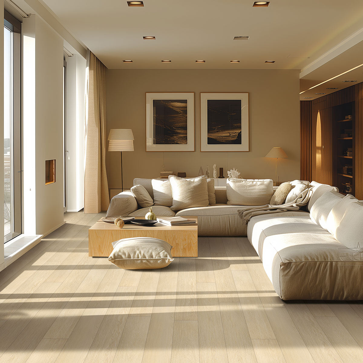 MSI Cyrus 2.0 Lenexa Creek Luxury Vinyl Plank Flooring — surface detail in natural tonality