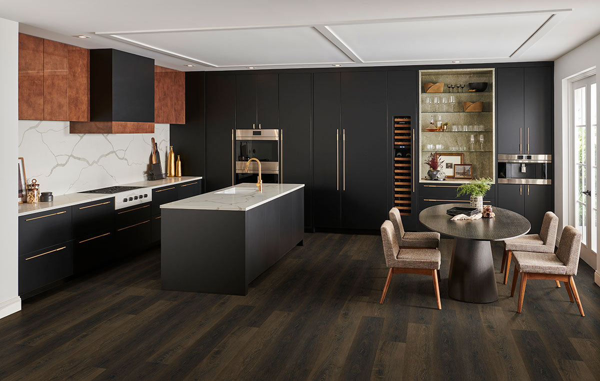 MSI Prescott Barrell Luxury Vinyl Plank Flooring — surface detail in natural tonality