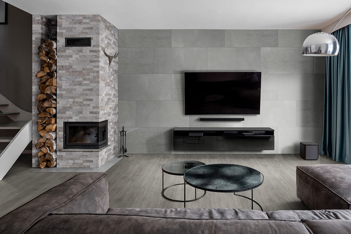 MSI Prescott Grayton Luxury Vinyl Plank Flooring — surface detail in natural tonality