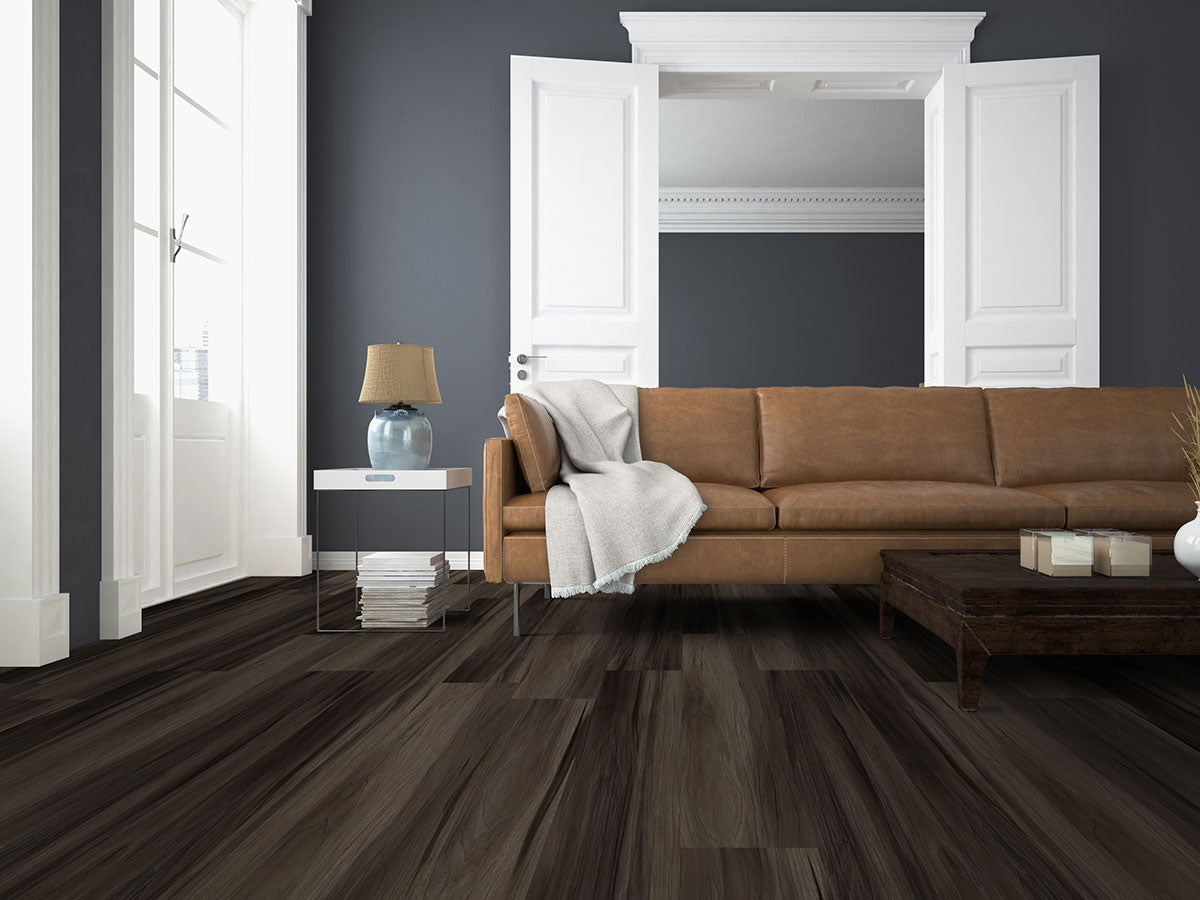 MSI Cyrus Jenta Luxury Vinyl Plank Flooring — surface detail in natural tonality