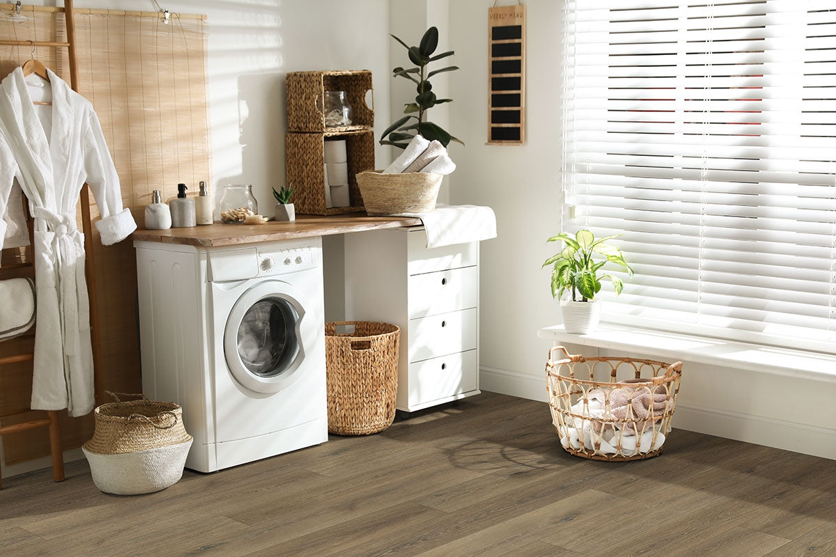 MSI Smithcliffs Delray Rigid Core Flooring — surface detail in natural tonality