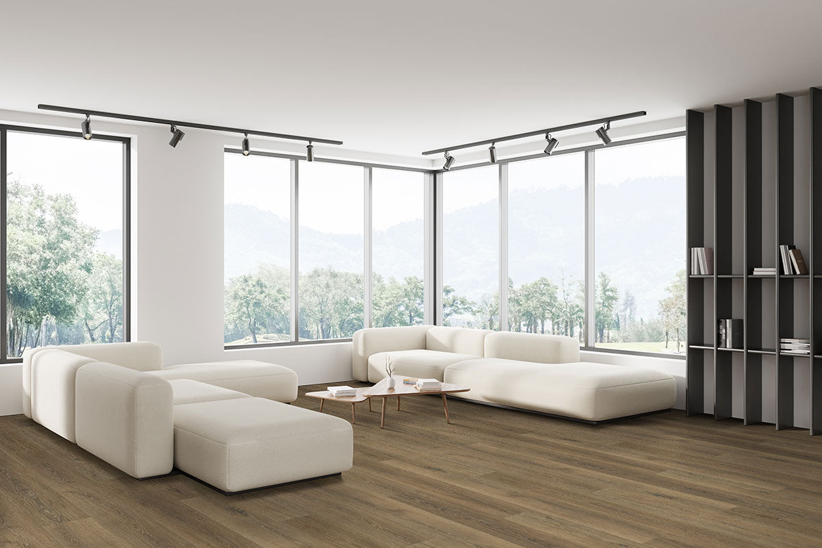 MSI Smithcliffs Delray Rigid Core Flooring — surface detail in natural tonality