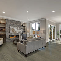 MSI Denali Grey Terrado — surface detail in grey tonality manufactured stone veneer cladding panel