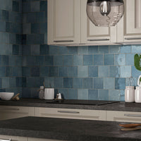 MSI Renzo Denim Tile 5x5 — surface detail in natural tonality