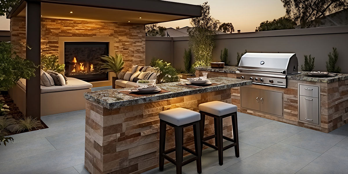 MSI Desert Beach — surface detail in natural tonality quarried slab for kitchen and counter install