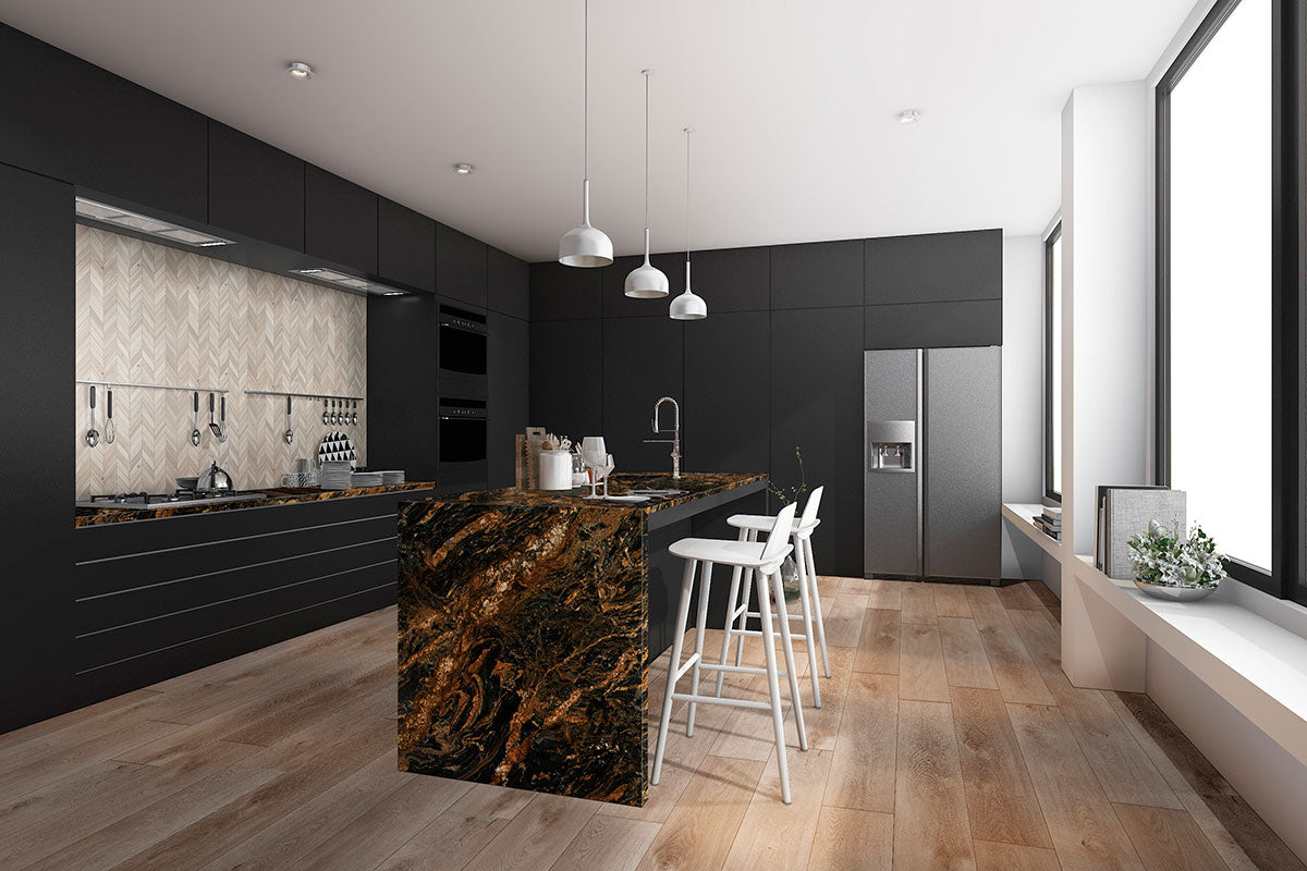 MSI Desert Dream - Granite Island Countertop