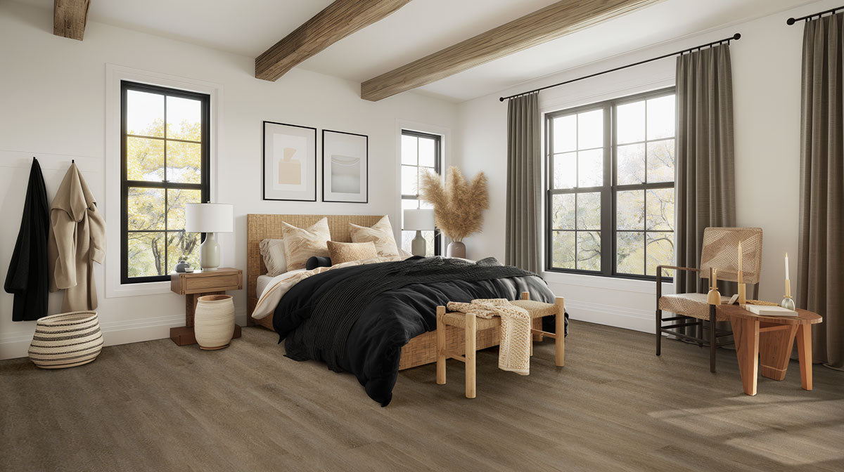 MSI Studio Doack Luxury Vinyl Plank Flooring — surface detail in natural tonality