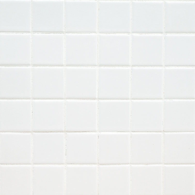 MSI Domino White 2x2 Tile — Porcelain Wall Tile in white tonality
