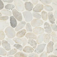 MSI Dorado Pebble Tumbled Tile — Pebble Mosaic Tile mesh-mounted for shower and spa walls