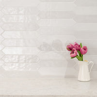 MSI Renzo Dove Ceramic Picket Tile 2.5x13 — surface detail in natural tonality