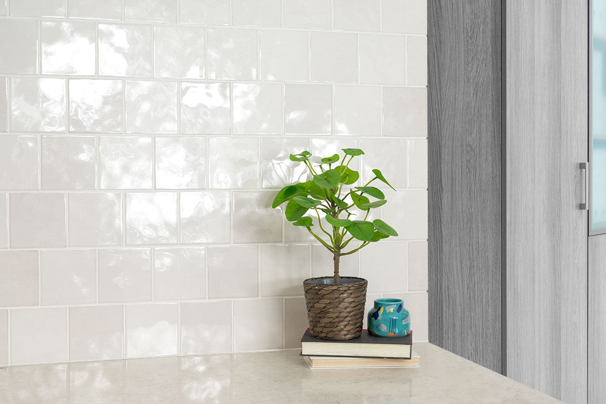 MSI Renzo Dove 5x5 Ceramic Wall Tile — surface detail in natural tonality