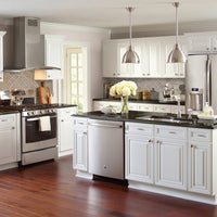 MSI Highland Park Dove Gray Arabesque Tile — surface detail in gray tonality
